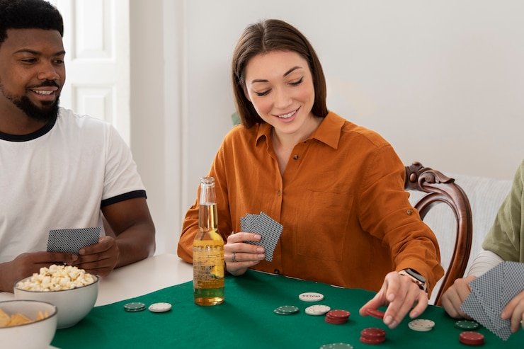 Teen Patti hand rankings displayed on demo judi casino interface
