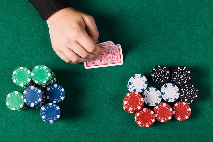 Live dealer blackjack table with HD studio setup at demo judi